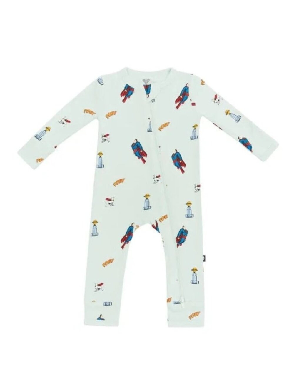 Kyte Superman Footless Romper‎ Newborn